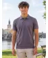 Tricou pentru bărbați cu guler ALTISPORT NP/ALMST90601 GRI ARDEZIE