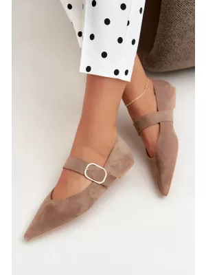 Balerini de dama BOTO CH943 AUR