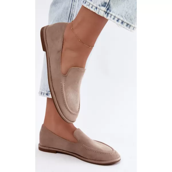  Mocasini de dama BOTO 9889 KAKI 