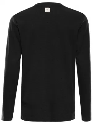 Tricou pentru bărbați ALPINE PRO THERMAL NEGRU