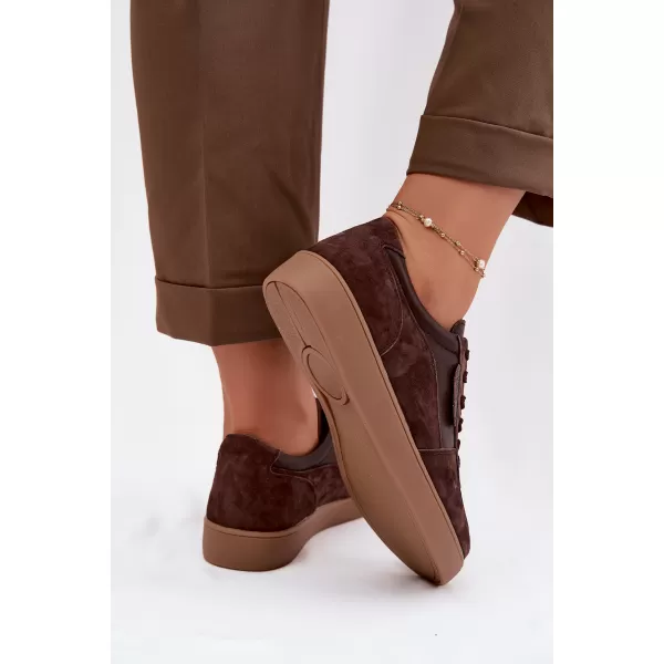  Adidași de damă VINCEZA 7933 CIOCOLATĂ 