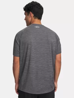 Tricou pentru bărbați UNDER ARMOUR TECH TEXTURED SS 1382796-026 GRI