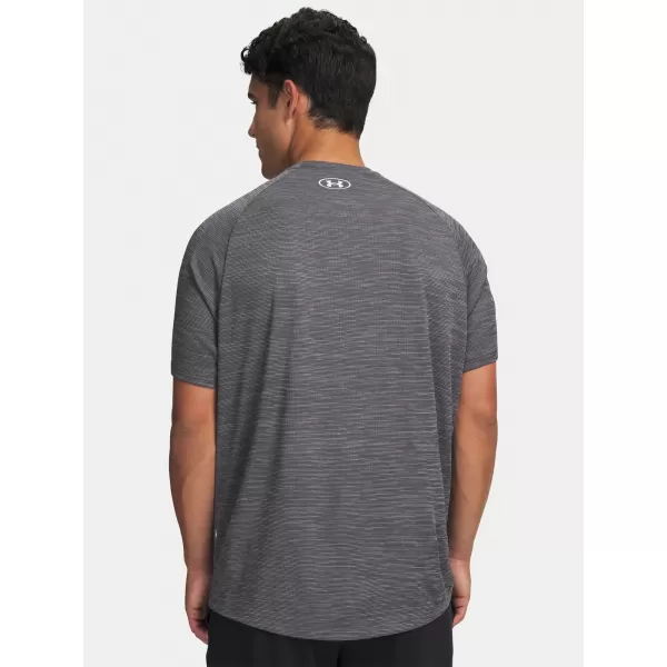  Tricou pentru bărbați UNDER ARMOUR TECH TEXTURED SS 1382796-026 GRI 