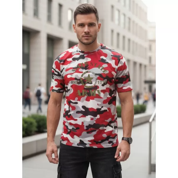  Tricou pentru bărbați DSTREET NX2002R-RW-M ROŞU 