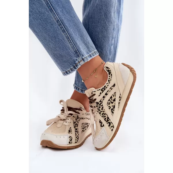  Adidași de damă BIG STAR SHOES TT274549 BEJ 