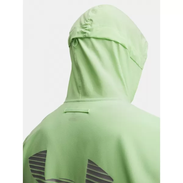  Jachetă pentru bărbați UNDER ARMOUR VELOCITI PRO STORM JACKET 6005897-712 VERDE 