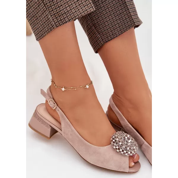  Sandale de dama D&A 41955-19 BEJ 