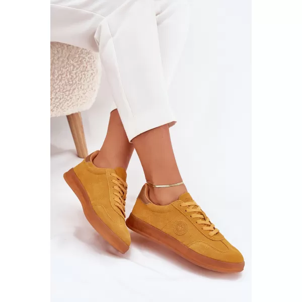  Adidași de damă BIG STAR SHOES RR274846 GALBEN/AURIU 