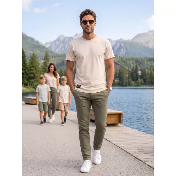  Tricou pentru bărbați ALTISPORT NP/ALMST20001 NATURAL 