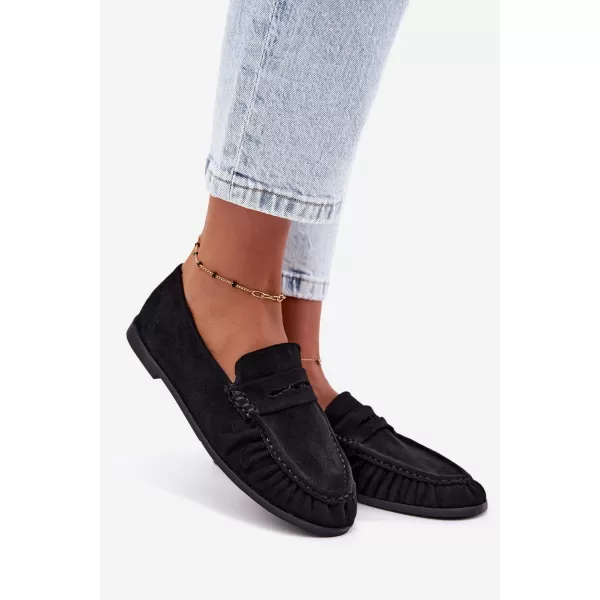  Mocasini de dama BOTO 9881 NEGRU 