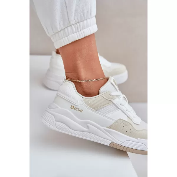  Adidași de damă BIG STAR SHOES OO274A155 ALB 