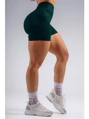 Pantaloni scurți extra push-up NEBBIA PRIMAL 857 VERDE ÎNCHIS