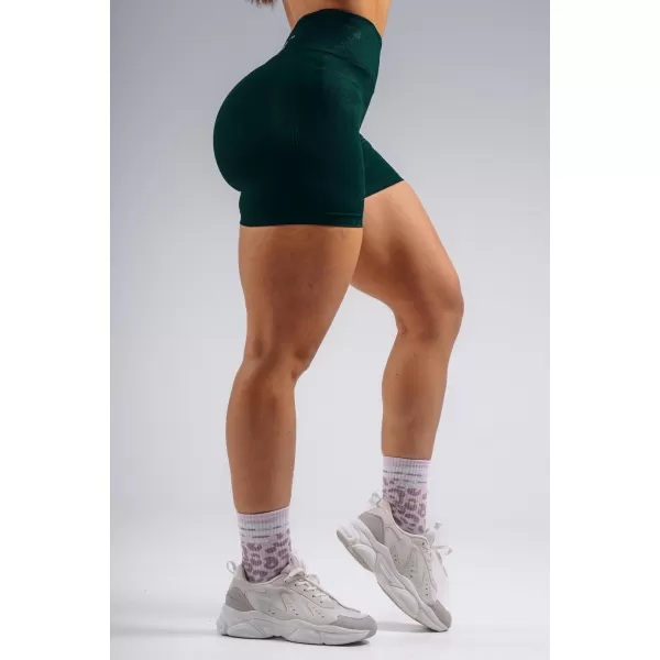  Pantaloni scurți extra push-up NEBBIA PRIMAL 857 VERDE ÎNCHIS 