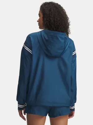 Geaca de dama UNDER ARMOUR ICON WOVEN HERITAGE QZ 6009946-498 ALBASTRU