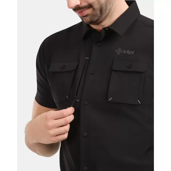  Cămașă pentru bărbați KILPI BOMBAY-M 1M0312KI NEGRU 