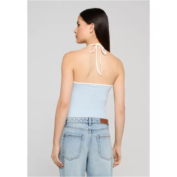  Top pentru femei URBAN CLASSICS TB8352-21550 ÎNGHEAȚĂ ALBASTRU 
