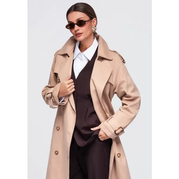  Palton de damă OMBRE OW-COLC-0121 BEJ 