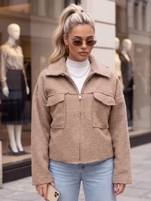 Geaca de dama DSTREET 1 TY6105 CARAMEL