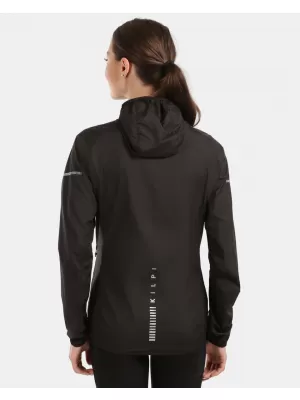 Blazer de vânt pentru femei KILPI ROSA-W 1L0109KI NEGRU