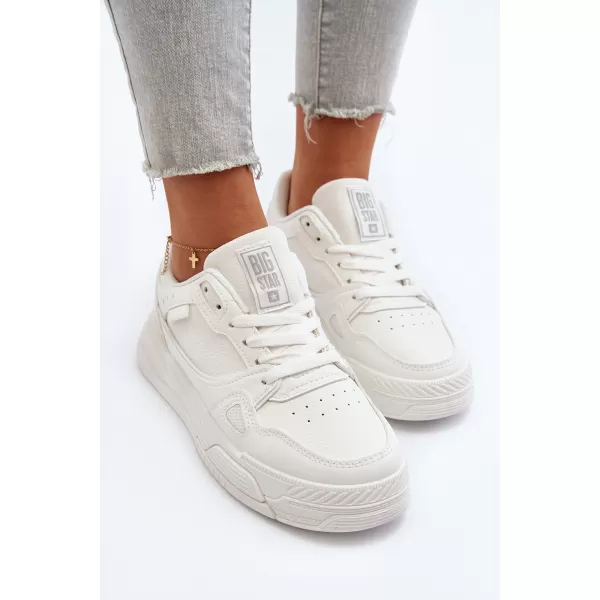  Adidași de damă BIG STAR SHOES NN274667 ALB 