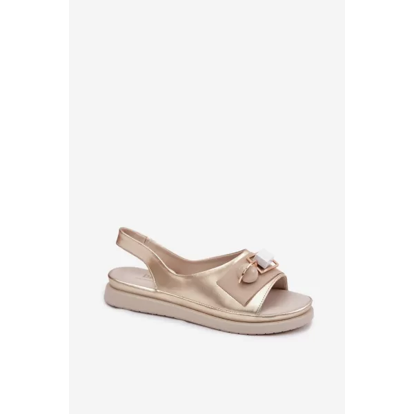  Sandale de dama S.BARSKI GR61-5932 AUR 