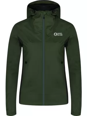 Jachetă impermeabilă pentru femei NORDBLANC ELDER NBSJL8318 VERDE