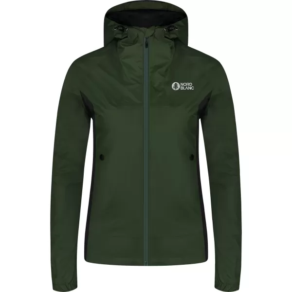  Jachetă impermeabilă pentru femei NORDBLANC ELDER NBSJL8318 VERDE 
