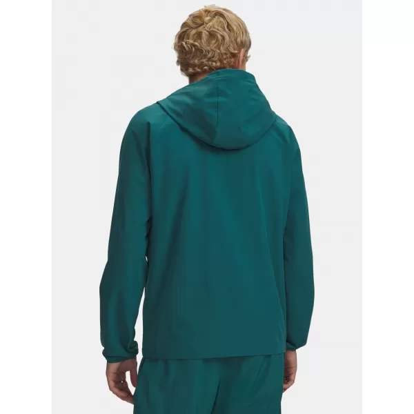  Jachetă pentru bărbați UNDER ARMOUR VIBE WOVEN JACKET 6003001-338 VERDE 
