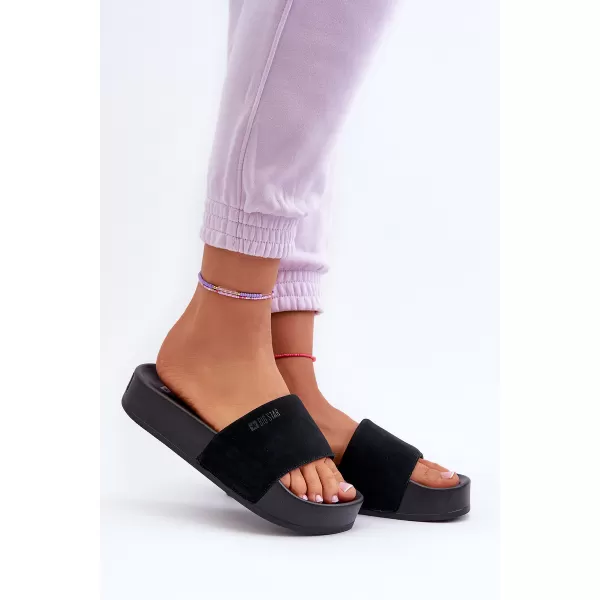  Papuci de damă BIG STAR SHOES NN274A670 NEGRU 