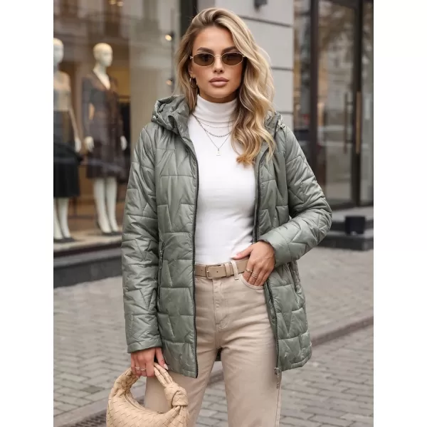  Geaca de dama DSTREET TY5794 VERDE 