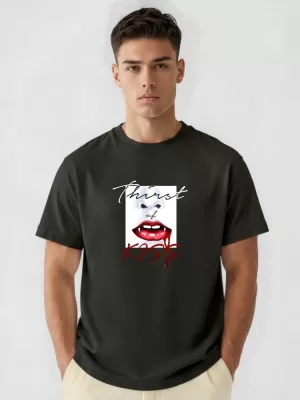 Tricou pentru bărbați DSTREET NX1007R-BK-O NEGRU