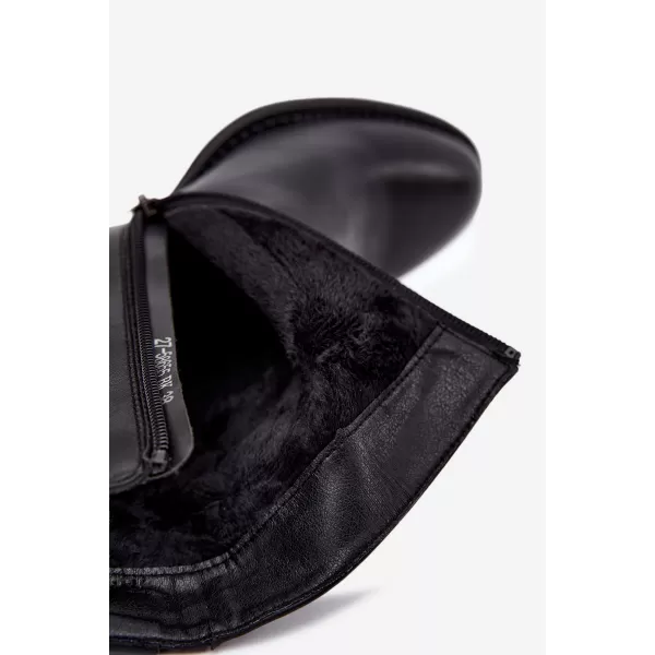  Cizme de dama VINCEZA 58655 NEGRU 