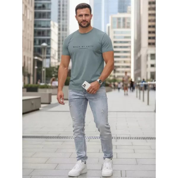  Tricou pentru bărbați DSTREET NX5123R-SB ALBASTRU 