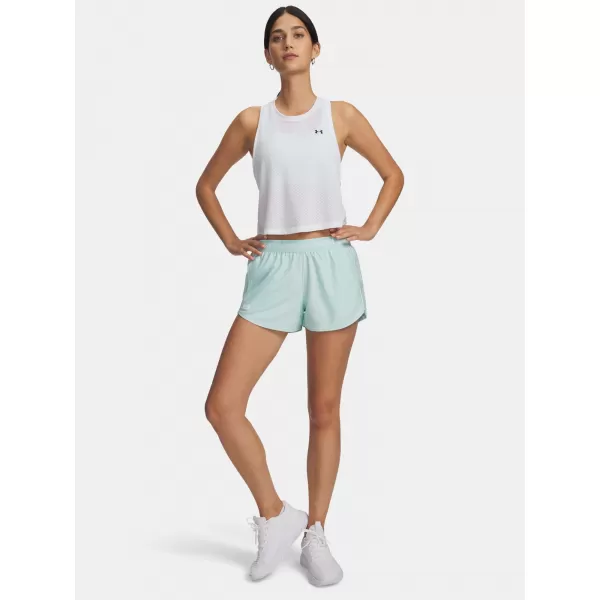  Pantaloni scurți de damă UNDER ARMOUR TECH PLAY UP SHORTS 1389882-703 VERDE 