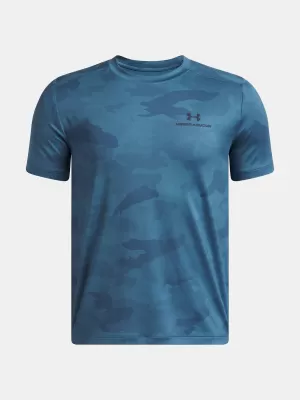 Tricou băieți UNDER ARMOUR VANISH PRINTED SS 6005133-498 ALBASTRU