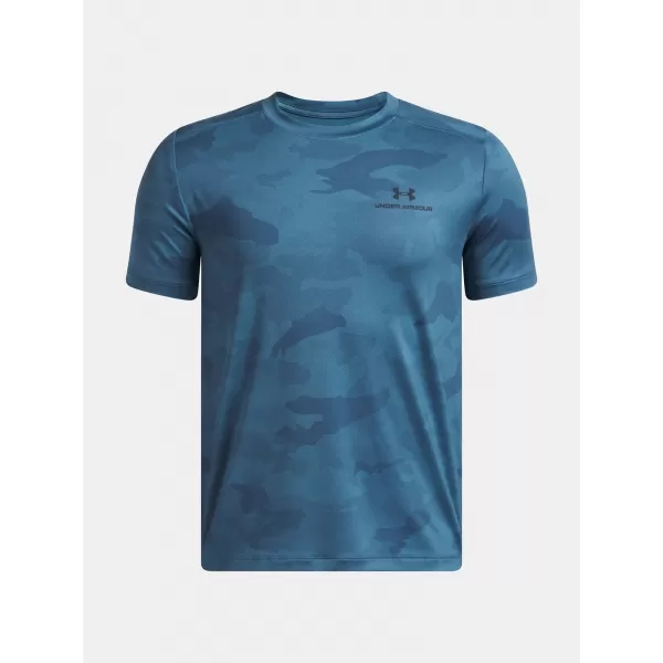  Tricou băieți UNDER ARMOUR VANISH PRINTED SS 6005133-498 ALBASTRU 