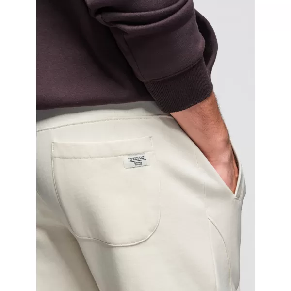  Pantaloni de trening pentru bărbați OMBRE OM-PABS-0305 CREMĂ 