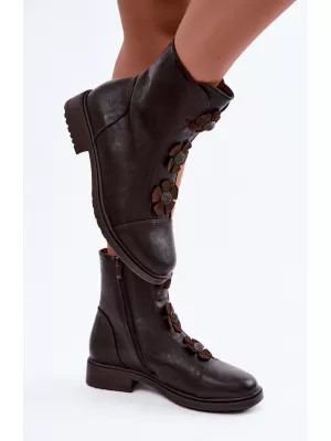 Botine de dama BOTO ASA295-5 NEGRU