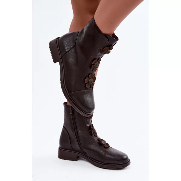  Botine de dama BOTO ASA295-5 NEGRU 