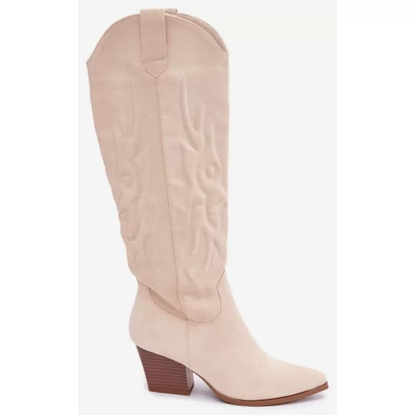  Cizme de dama BOTO 9697A-1 BEJ 