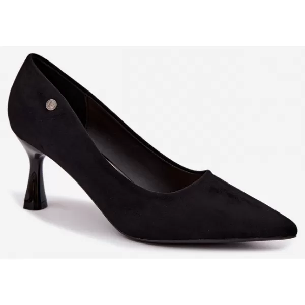  Pompe de dama VINCEZA 62323 NEGRU MAT 