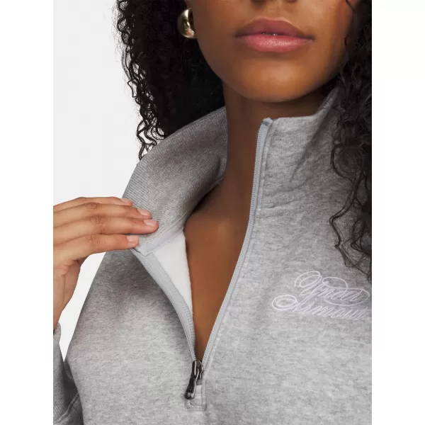  Hanorac de dama UNDER ARMOUR RIVAL FLEECE SCRIPT HZ 6012292-011 GRI 
