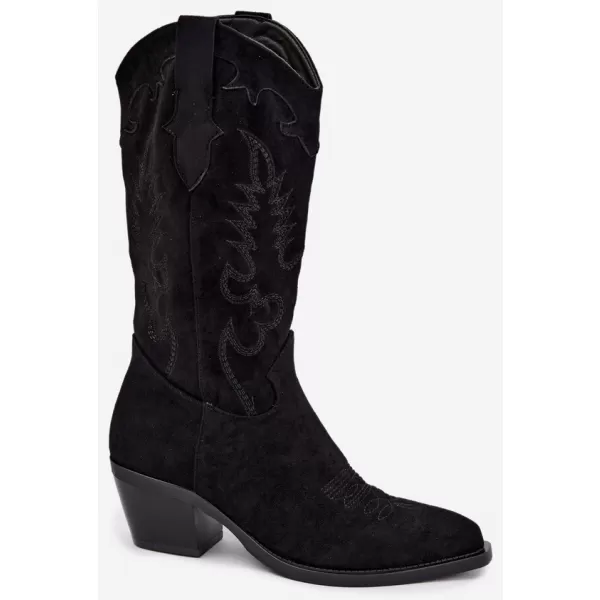  Cizme de dama BOTO 2559A-1 NEGRU 