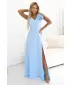 Rochie NUMOCO 669-2 ALBASTRU DESCHIS