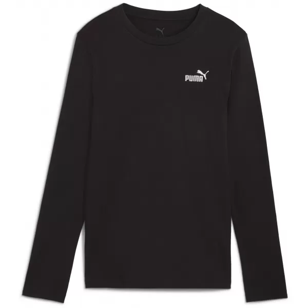  Tricou de dama PUMA ESS SMALL NO. 1 LOGO LONGSLEEVE TEE 682380-01 PUMA NEGRU 