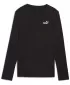 Tricou de dama PUMA ESS SMALL NO. 1 LOGO LONGSLEEVE TEE 682380-01 PUMA NEGRU