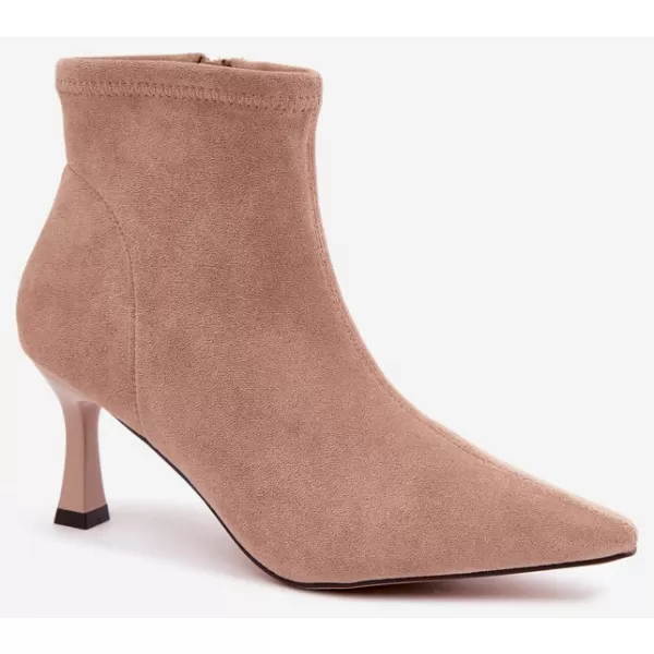 Botine de dama BOTO 7107 BEJ 