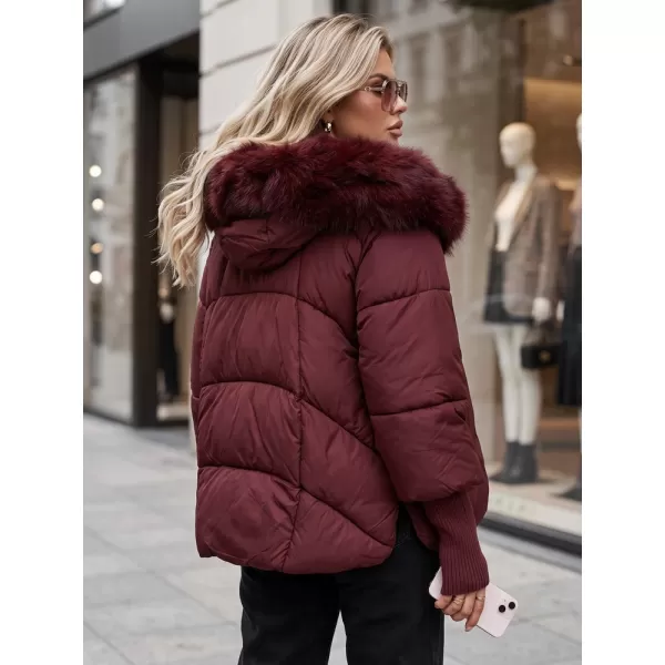  Geaca de dama DSTREET TY5992 BURGUNDIA 