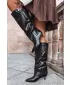 Cizme de dama BOTO 7375/RB175P NEGRU