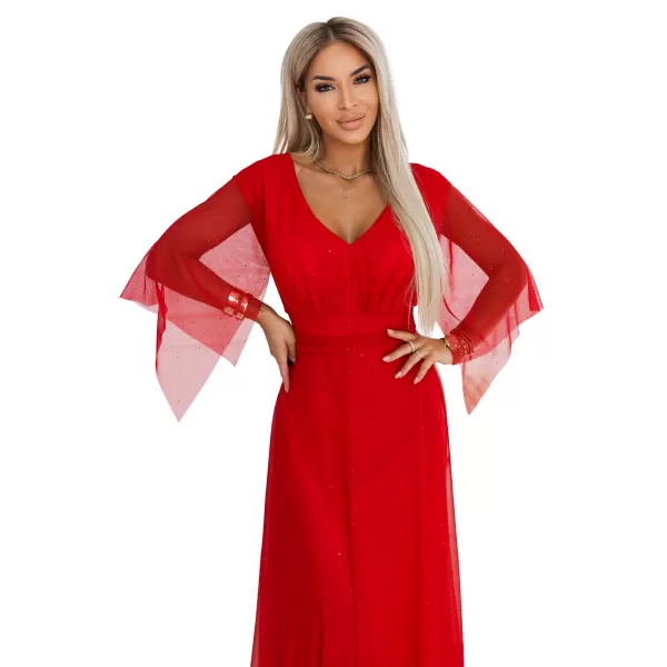  Rochie NUMOCO 655-5 ROŞU 